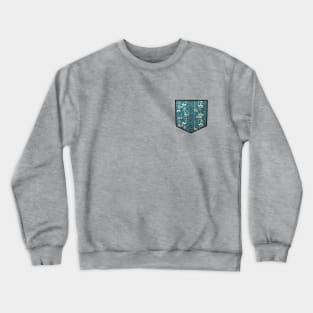 Orlando International Airport Faux Pocket Crewneck Sweatshirt